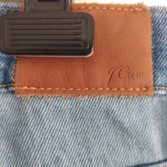 J. Crew Sim Wide Leg Jean Patchwork Raw Hem Sz 30 - Picture 9 of 15